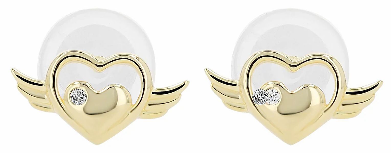 Adelia´s Paar Ohrhänger "Damen Ohrringe – Ohrstecker aus 925 Silber mit Zir günstig online kaufen