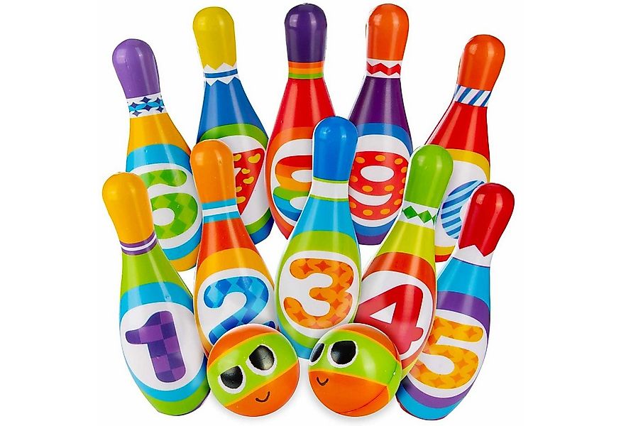 all Kids United Outdoor-Spielzeug Bowling Set für Kinder, PU-Schaumstoff, X günstig online kaufen