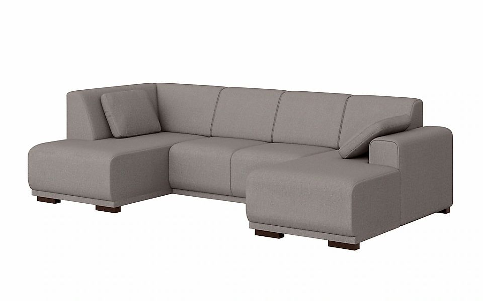 Home affaire Wohnlandschaft "BORNHOLM U-Form mit Recamiere rechts/links, B/ günstig online kaufen