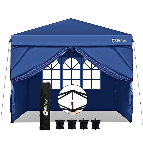 Sekey Faltpavillon 300x300 cm Pavillon Gartenpavillon günstig online kaufen