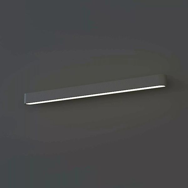 LED-Wandleuchte Soft, Breite 90 cm, graphit günstig online kaufen