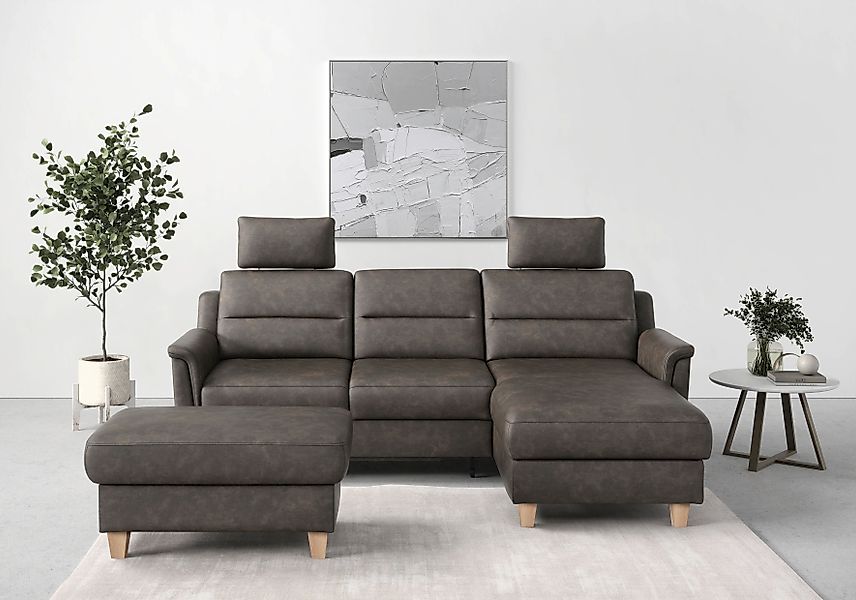 sit&more Ecksofa Farö L-Form, inklusive Federkern, günstig online kaufen
