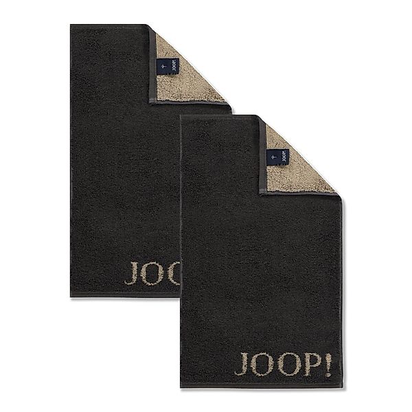 2 Stück Joop! Gästetuch Classic 1720-73 schiefer 30x50 günstig online kaufen