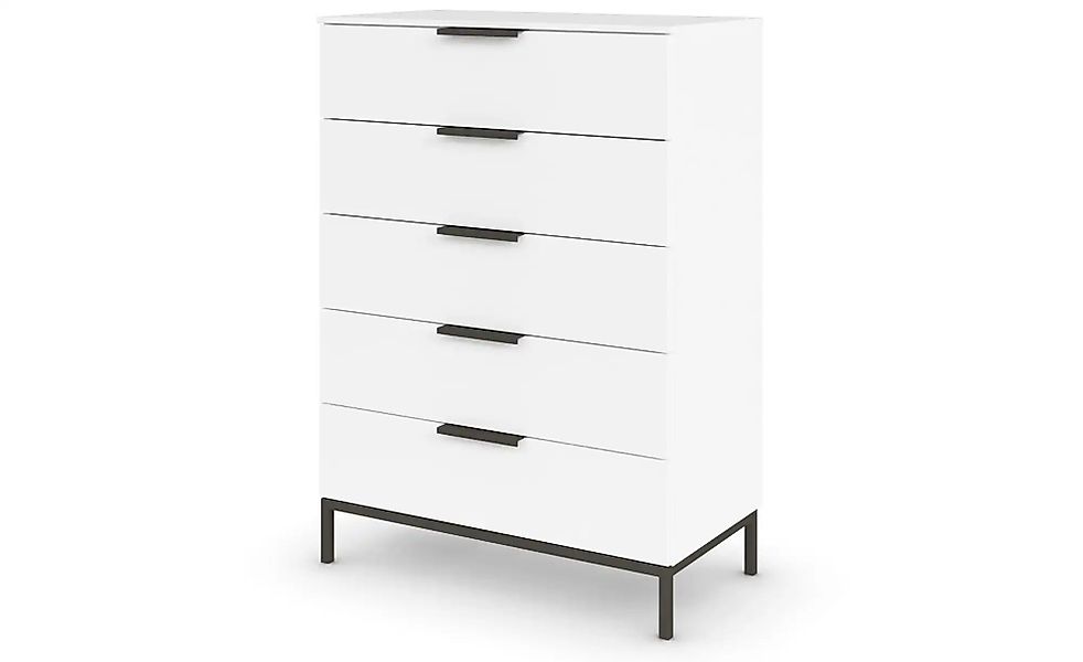 Kommode  Frome ¦ weiß ¦ Maße (cm): B: 80 H: 111 Kommoden & Sideboards > Kom günstig online kaufen