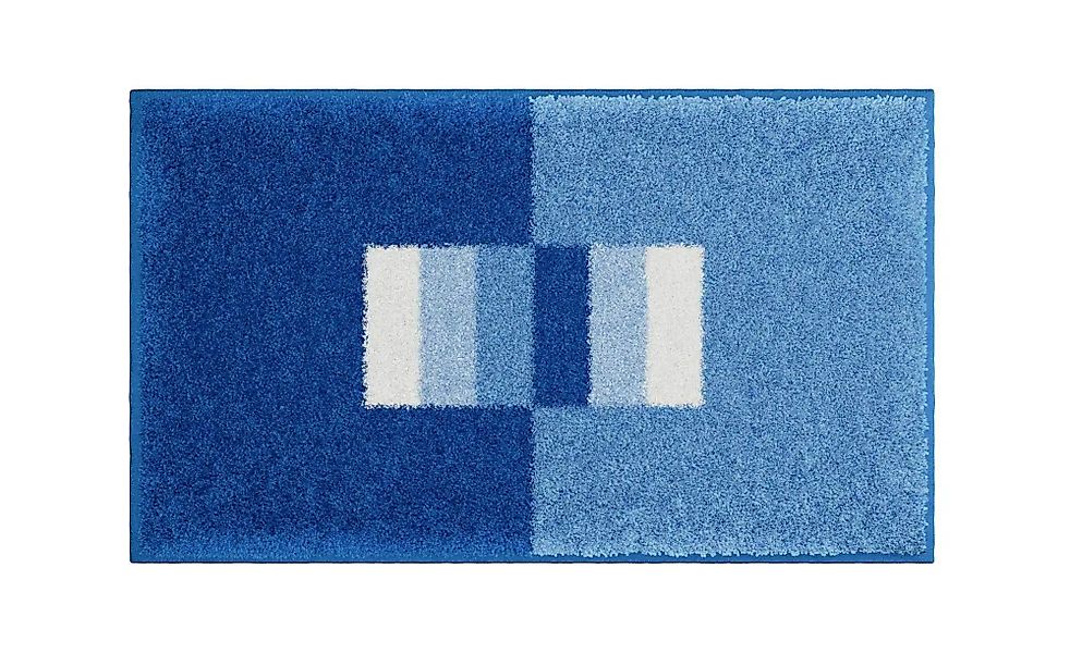 Grund Badematte   ¦ blau ¦ Synthetik ¦ Maße (cm): B: 70 H: 2 Badtextilien > günstig online kaufen