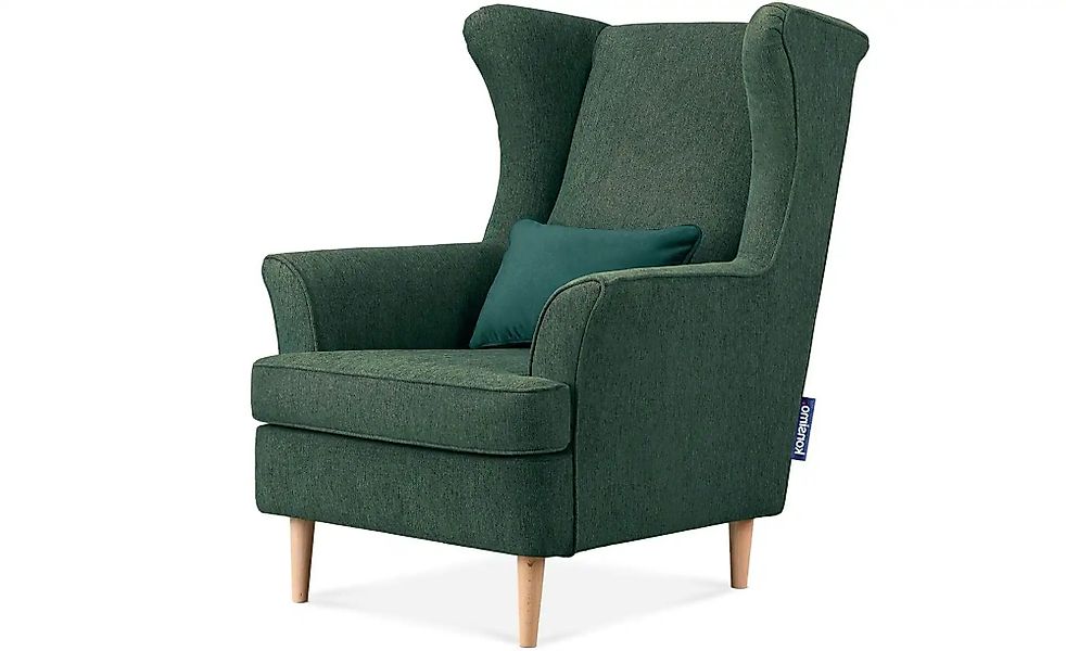 KONSIMO Ohrensessel  Stralis ¦ blau ¦ Maße (cm): B: 82 H: 108 Polstermöbel günstig online kaufen