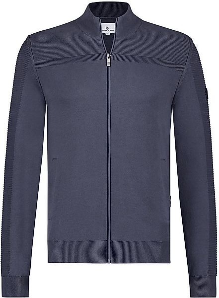 State Of Art Strickjacke Zip Navy - Größe L günstig online kaufen