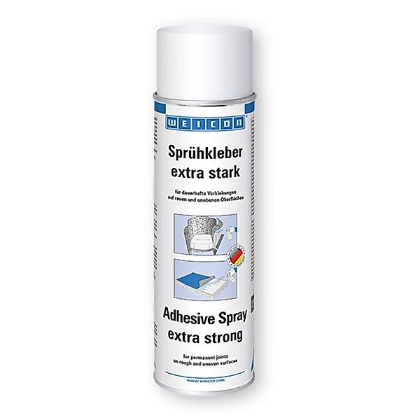WEICON Klebstoff Sprühkleber extra stark, sprühbarer Kontaktklebstoff, (Spr günstig online kaufen