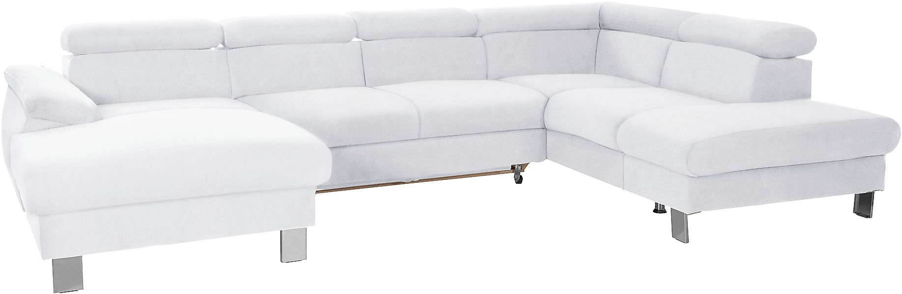 COTTA Wohnlandschaft »Komaris U-Form, B: 320 cm« mit Kopfteilverstellung, o günstig online kaufen