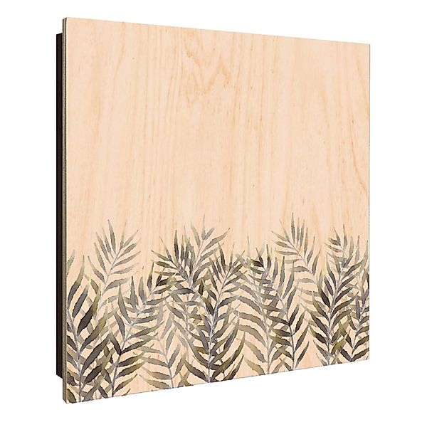 Banjado Großer Schlüsselkasten Holz 30x30cm Schwarz Scharnier Links 50 Hake günstig online kaufen