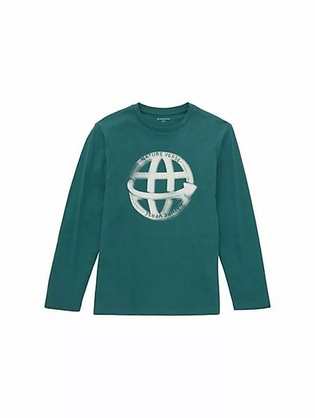TOM TAILOR T-Shirt Langarmshirt mit Print günstig online kaufen
