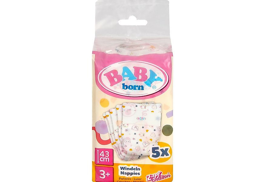 Zapf Creation® Babypuppe ZAPF Creation BABY born® Windeln, Puppenzubehör günstig online kaufen
