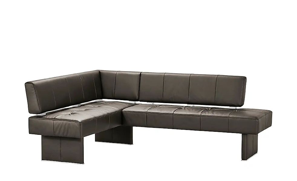 Eckbank Leder Spider 2 ¦ braun ¦ Maße (cm): H: 88 Bänke > Eckbänke - Höffne günstig online kaufen