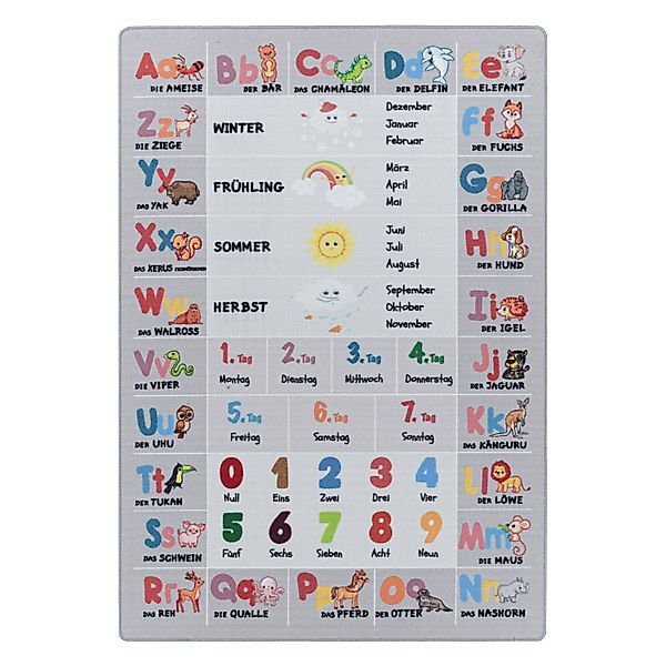 Teppium Teppich Alphabet - Buchstaben - günstig online kaufen