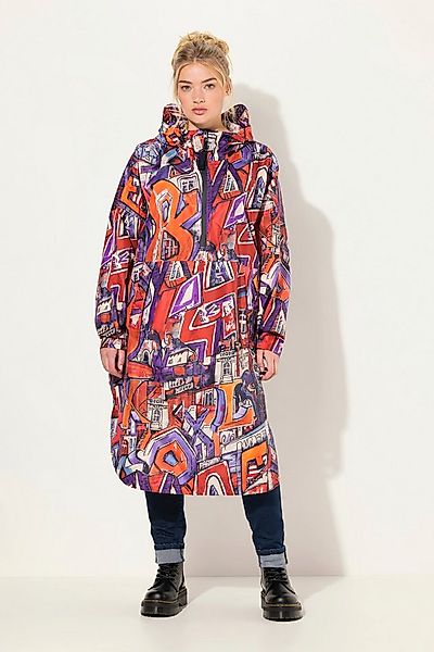 Laurasøn Funktionsjacke Funktions-Regencape Unisex Print Kapuze günstig online kaufen