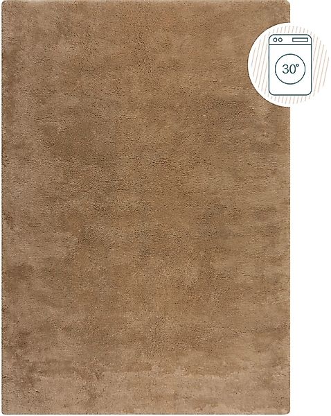 FLAIR RUGS Hochflor-Teppich Faroe Wool Look, günstig online kaufen