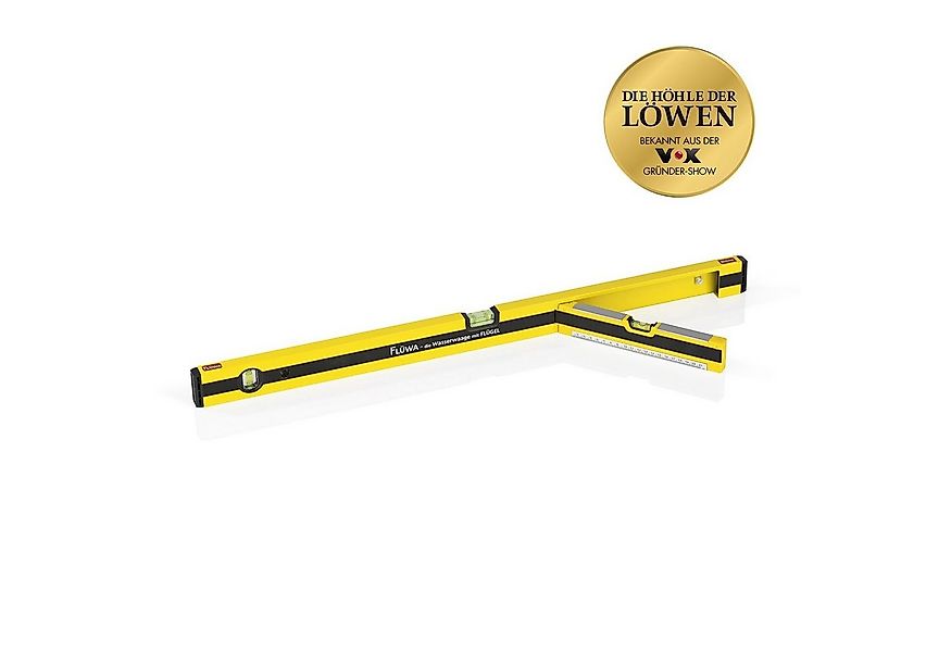 FLÜWA Wasserwaage, 80 cm schwarz/gelb günstig online kaufen