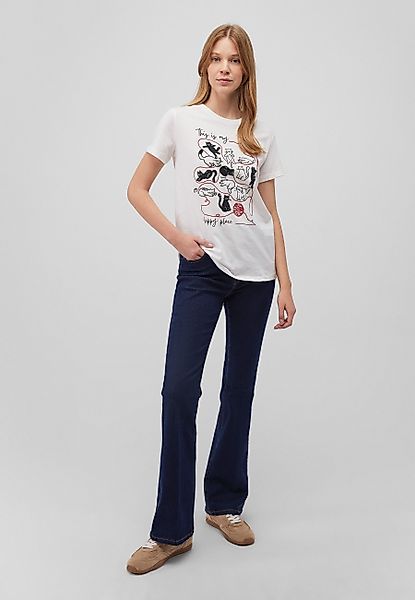 Mavi T-Shirt CAT WOOL T-SHIRT Print günstig online kaufen