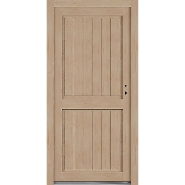 Roro Nebeneingangstür OHE 1003 Fichte 88 cm x 198 cm DIN R günstig online kaufen