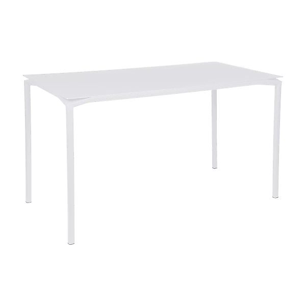 Fermob - Calvi Gartentisch hoch 160x80cm - baumwollweiß/texturiert/LxBxH 16 günstig online kaufen