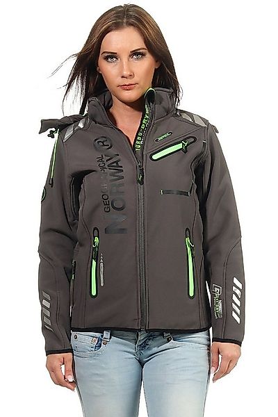 Geographical Norway Softshelljacke Damen Softshell Windbreaker Regen Outdoo günstig online kaufen