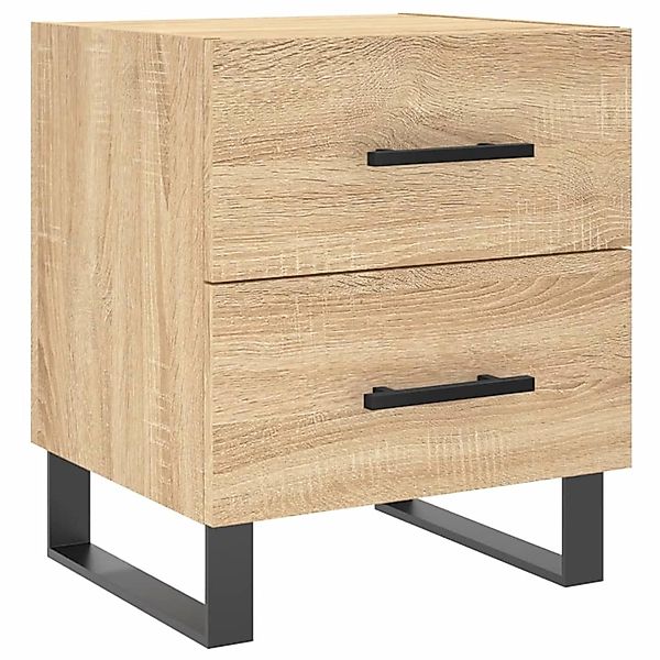 vidaXL Nachttisch Sonoma-Eiche 40x35x47,5 cm Holzwerkstoff 827362 günstig online kaufen