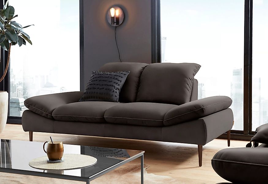 W.SCHILLIG 2-Sitzer enjoy&MORE, Sitztiefenverstellung, Füße bronze pulverbe günstig online kaufen