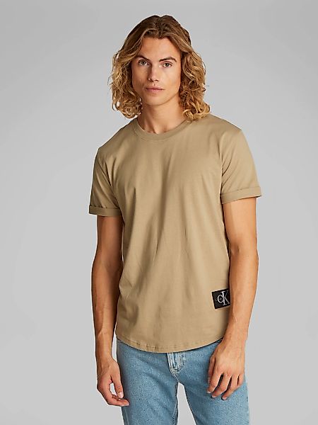 Calvin Klein Jeans T-Shirt "BADGE TURN UP SLEEVE", mit Logopatch günstig online kaufen