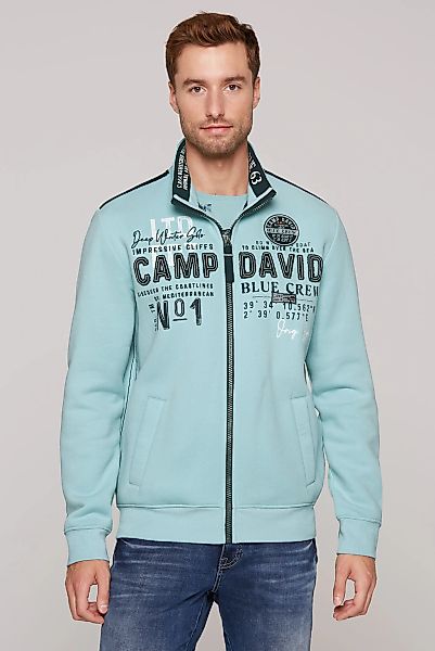 CAMP DAVID Sweatjacke, mit Stehkragen günstig online kaufen
