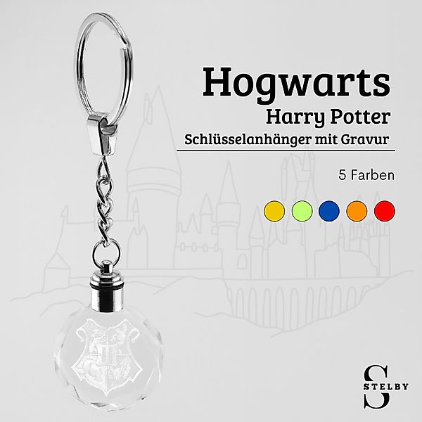 Stelby Schlüsselanhänger mit Gravur Harry Potter günstig online kaufen