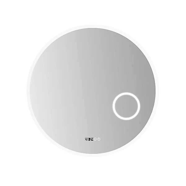 Aquabatos Rund LED Badspiegel 80 cm Spiegel mit Beleuchtung Touch Schalter günstig online kaufen