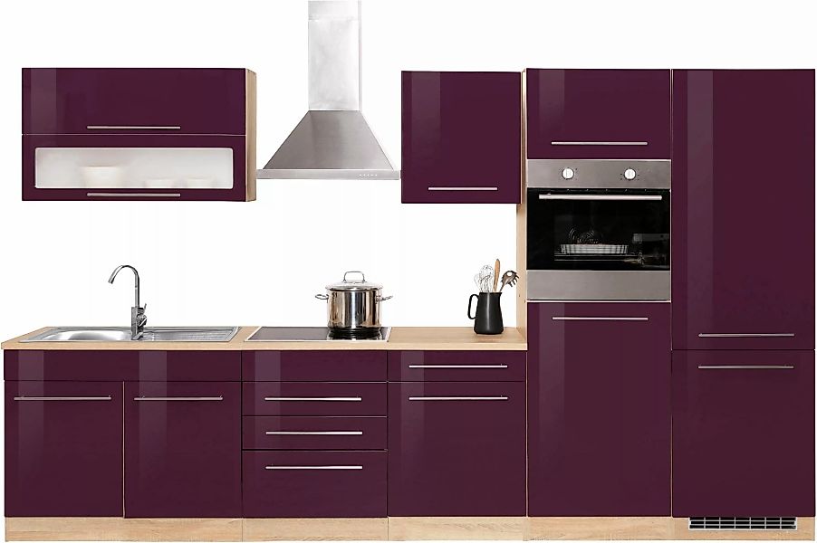 KOCHSTATION Küchenzeile "KS-Eton", ohne E-Geräte, Breite 330 cm günstig online kaufen