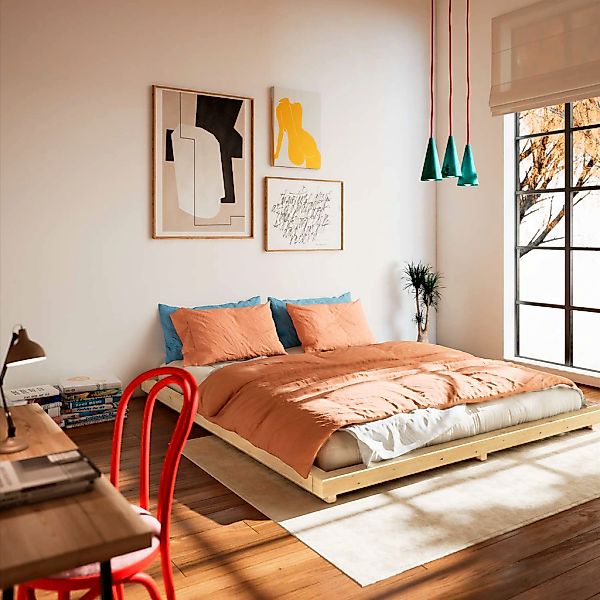 Karup Design Bettgestell "FSC Massivholz Futonbett, excl. Matratze, mit Lat günstig online kaufen