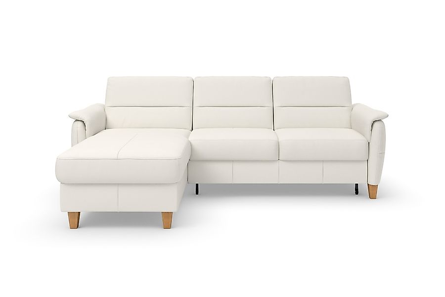Home affaire Ecksofa »Palmera L-Form«, Federkern, wahlweise mit Bettfunktio günstig online kaufen