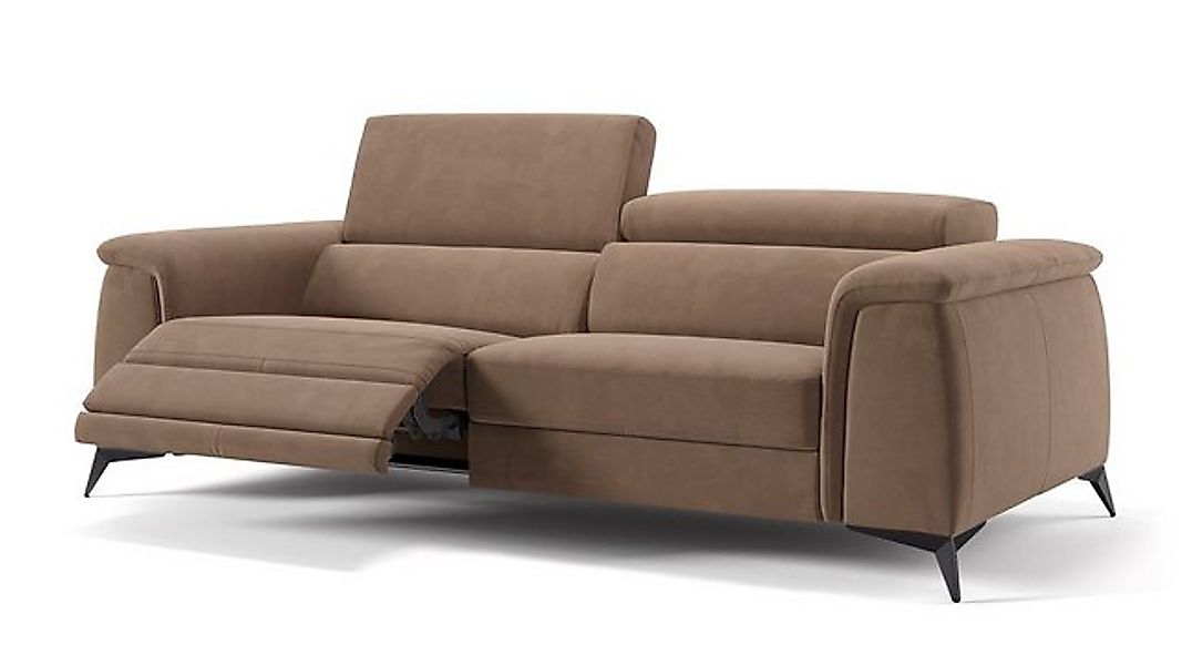 Sofanella 3-Sitzer Stoff LIVORNO, Relaxcouch, Designersofa, Designer Sofa, günstig online kaufen