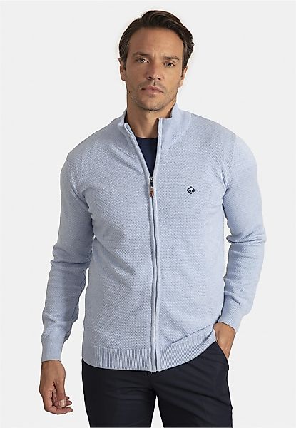 SIR RAYMOND TAILOR Strickjacke "Sydney" 1 Stk. mit kleinem Stehkragen günstig online kaufen