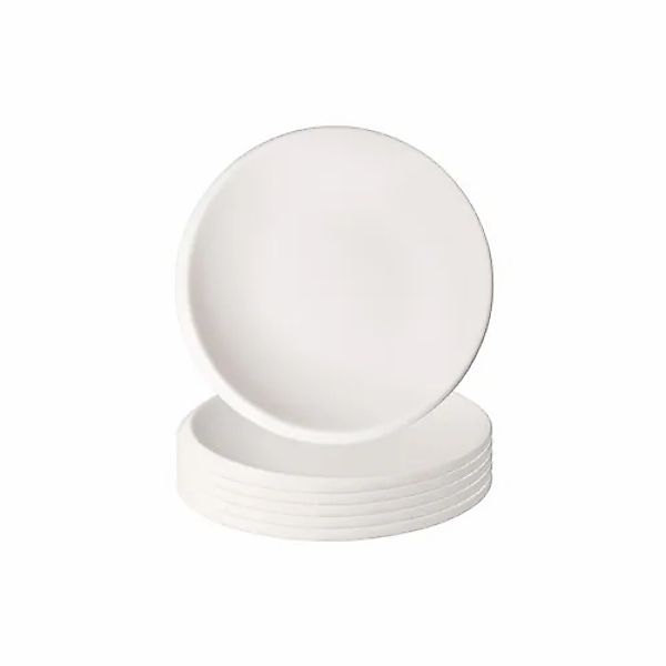Villeroy & Boch Brotteller »Brotteller NewMoon ø 16 cm 6er Set weiß« günstig online kaufen
