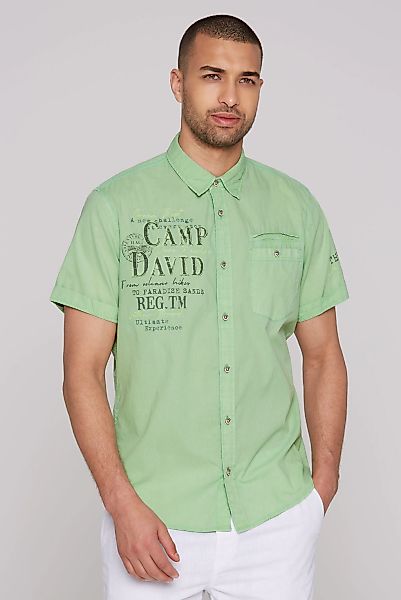 CAMP DAVID Kurzarmhemd, aus Baumwolle günstig online kaufen