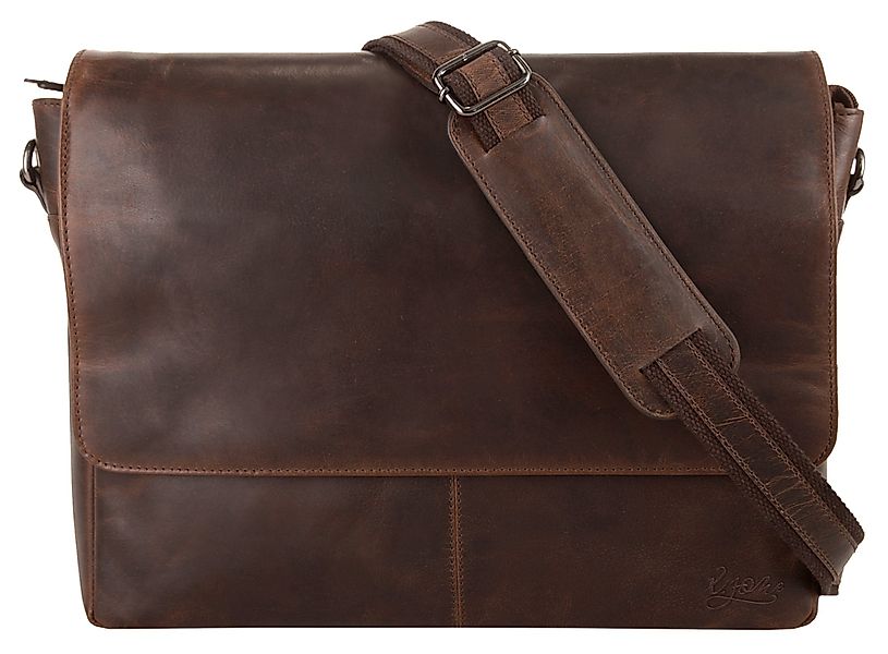 X-Zone Messenger Bag, echt Leder günstig online kaufen