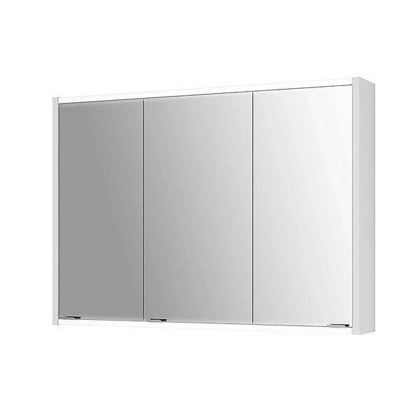 Jokey Spiegelschrank Batu 100 cm Weiß Hochglanz mit LED günstig online kaufen