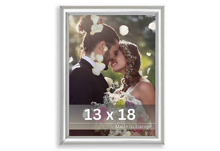 Victor (Zenith) Bilderrahmen David, Bilderrahmen Silber 13x18 cm, Bilderrah günstig online kaufen