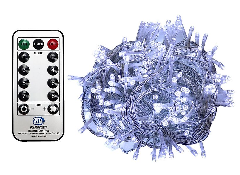 Gartenpirat LED-Lichterkette Christbaum LED Lichterkette Dekobeleuchtung 8 günstig online kaufen