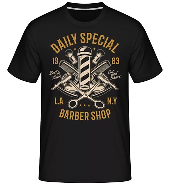 Daily Special Barber Shop · Shirtinator Männer T-Shirt günstig online kaufen