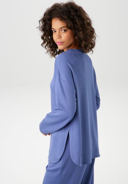 Aniston CASUAL Sweatshirt in trendiger Farbpalette günstig online kaufen