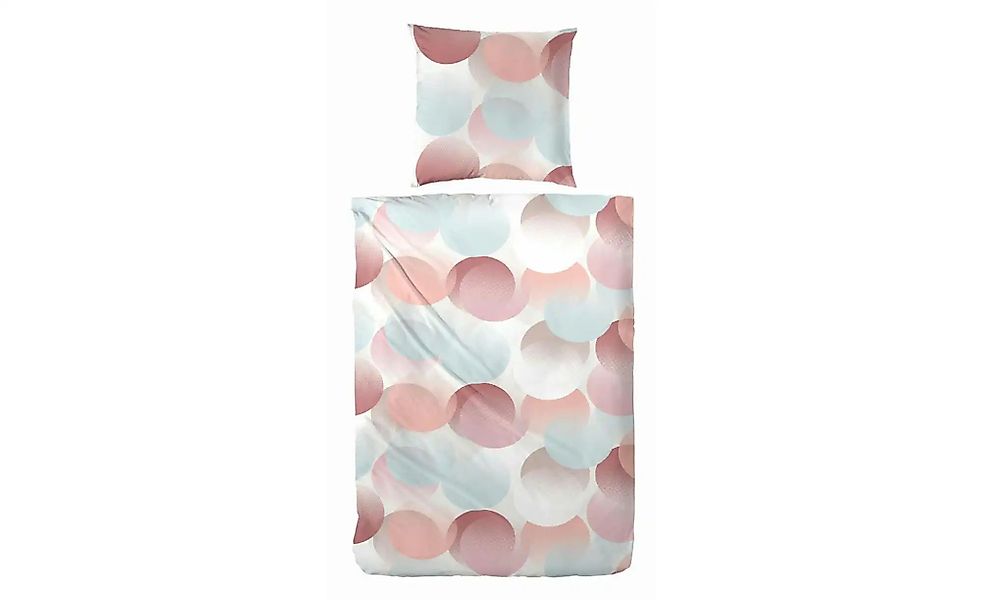 Primera Bettwäsche "Perkal-Bettwäsche Zeitreise" 2 Stk. mit Kreisen günstig online kaufen