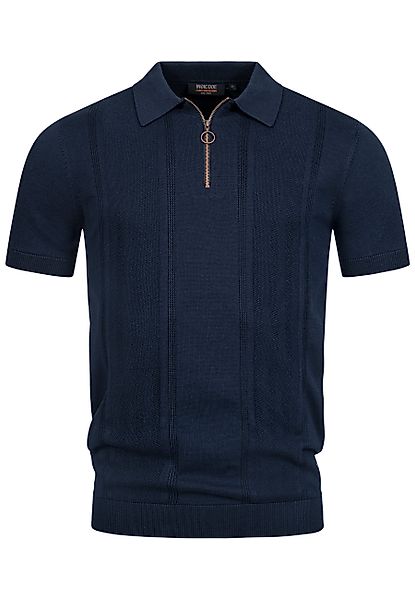 Indicode Poloshirt INSago Kurzarm-Poloshirt mit Reißverschluss günstig online kaufen