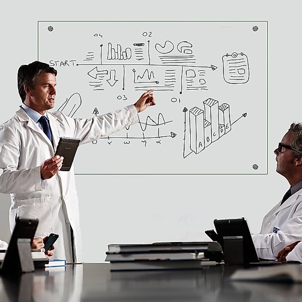 Mucola Memoboard Whiteboard Memoboard Glasboard Klarglas günstig online kaufen