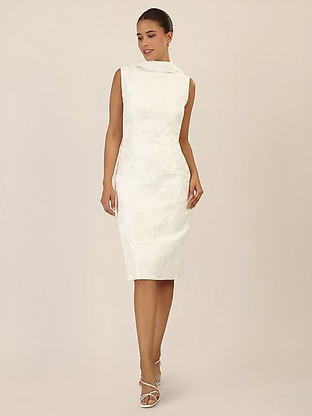 Apart Abendkleid mit floraler Struktur und Chiffoncape günstig online kaufen