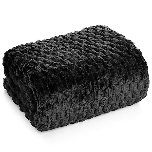Wohndecke CINDY/6, Design91, Tolle Struktur, Waffelmuster, günstig online kaufen