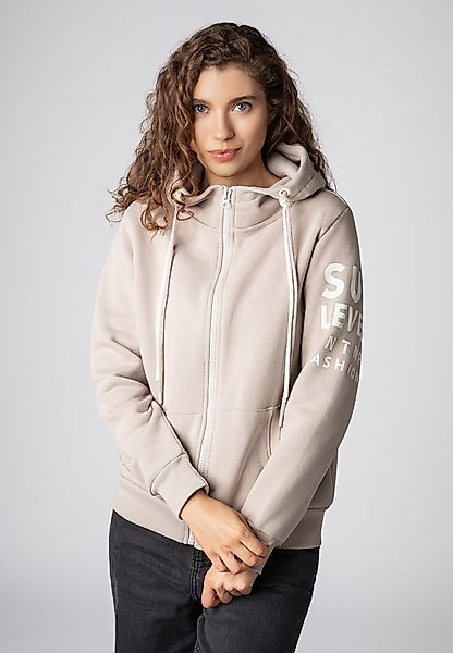 SUBLEVEL Kapuzensweatjacke Damen Jacke mit Prints günstig online kaufen